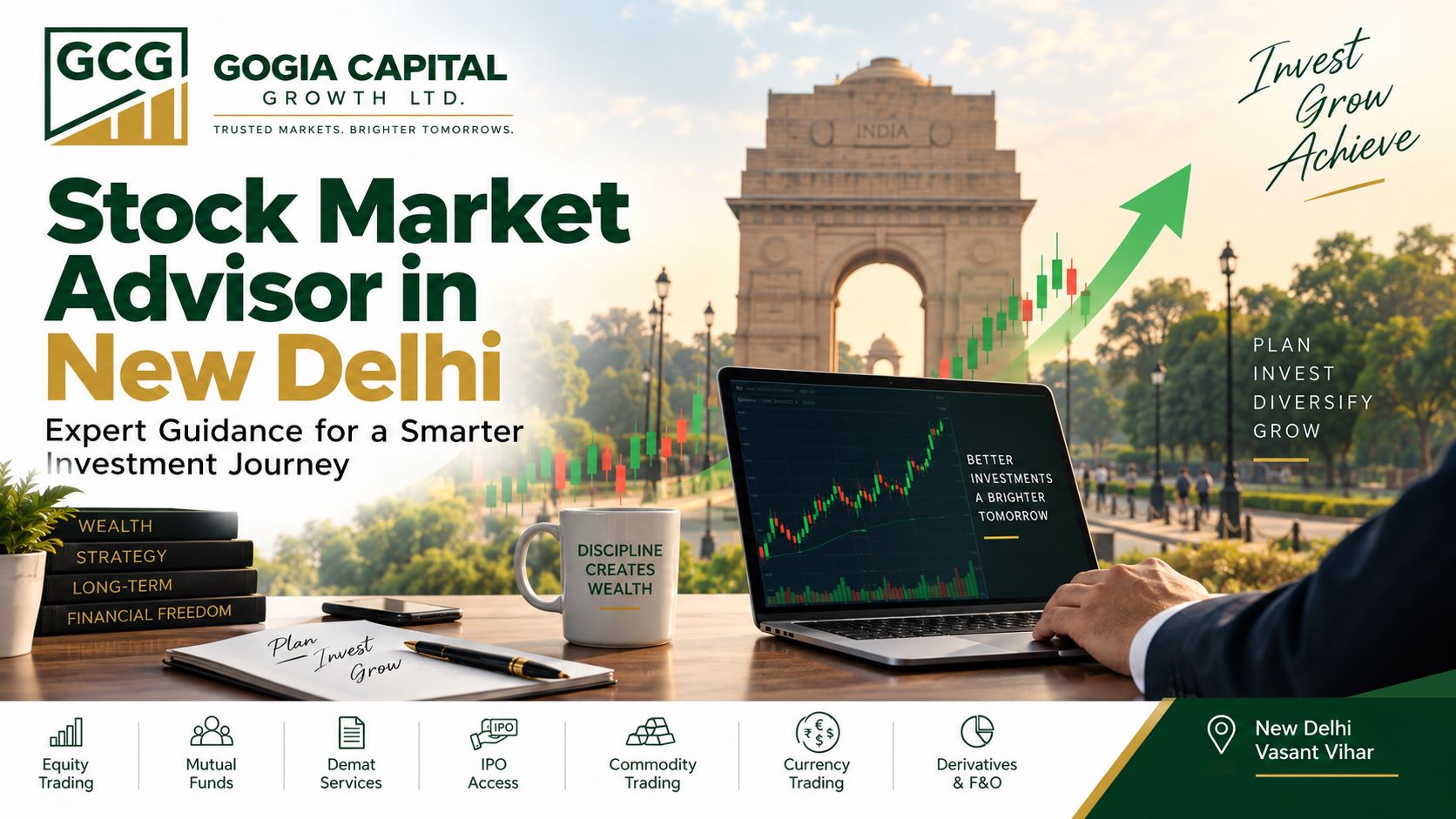 Stock Market Advisor in New Delhi : A Guide to Smarter Investing